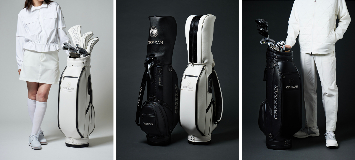 CREEZAN GOLF」新型キャディバッグ登場！人気のカートバッグに新色